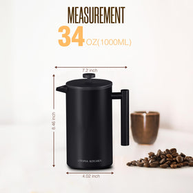 Utopia Kitchen gift-ready packaging makes a thoughtful coffee lover gift