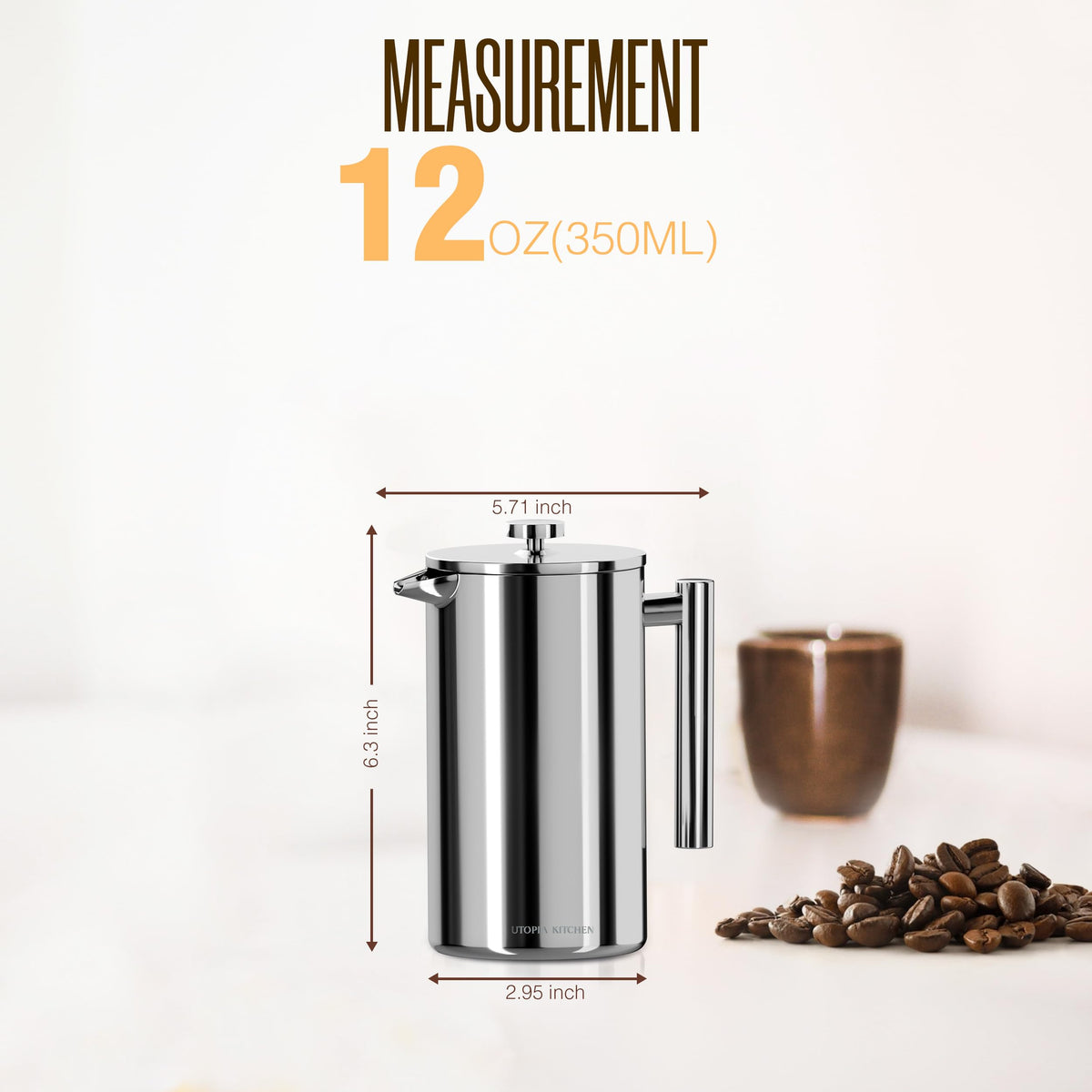 Utopia Kitchen includes extra filters for extended coffee-making versatility