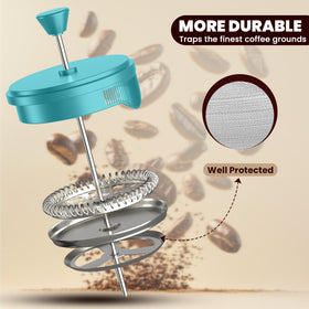 Utopia Kitchen Insulated Plastic Frame prevents wobble and protects hands