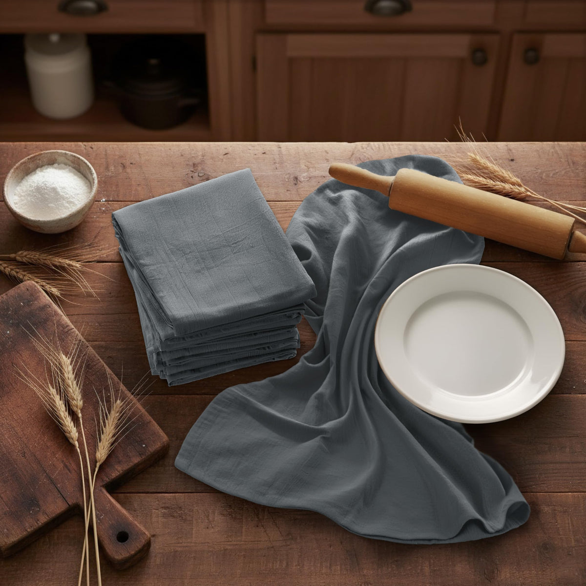 Utopia Kitchen towels clean windows for a streak-free shine