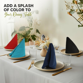 Utopia Kitchen machine washable napkins for easy care