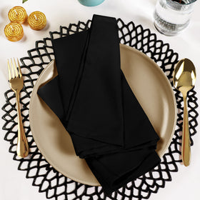 Utopia Kitchen machine-washable napkins hold color after cold cycles.
