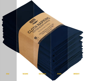 Machine washable napkins designed for busy hotel or restaurant use