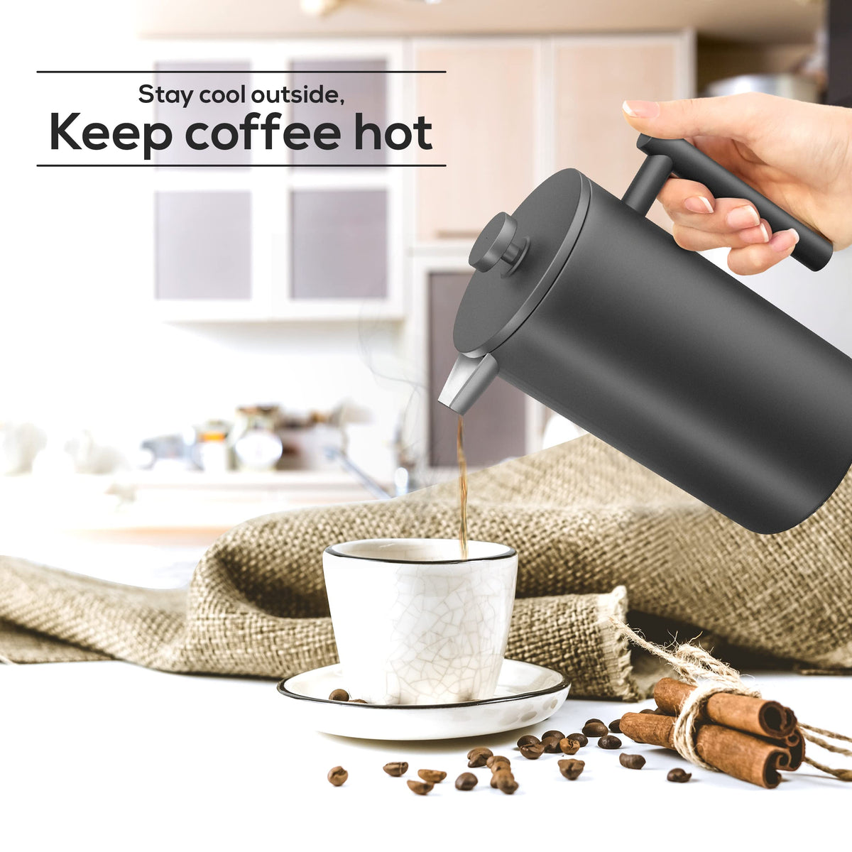 Utopia Kitchen rust-free stainless steel finish supports lasting performance