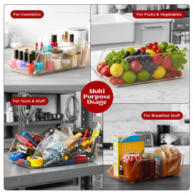 Utopia Kitchen storage solution keeps pantry clutter-free and easy to scan.