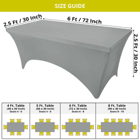 Durable fabric with leg pockets keeps the cover firmly in place.