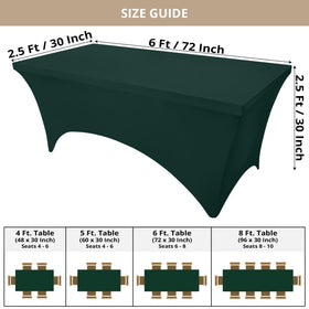 Utopia Kitchen tablecloth close-up stretch demonstrates durable fabric and wrinkle resistance.