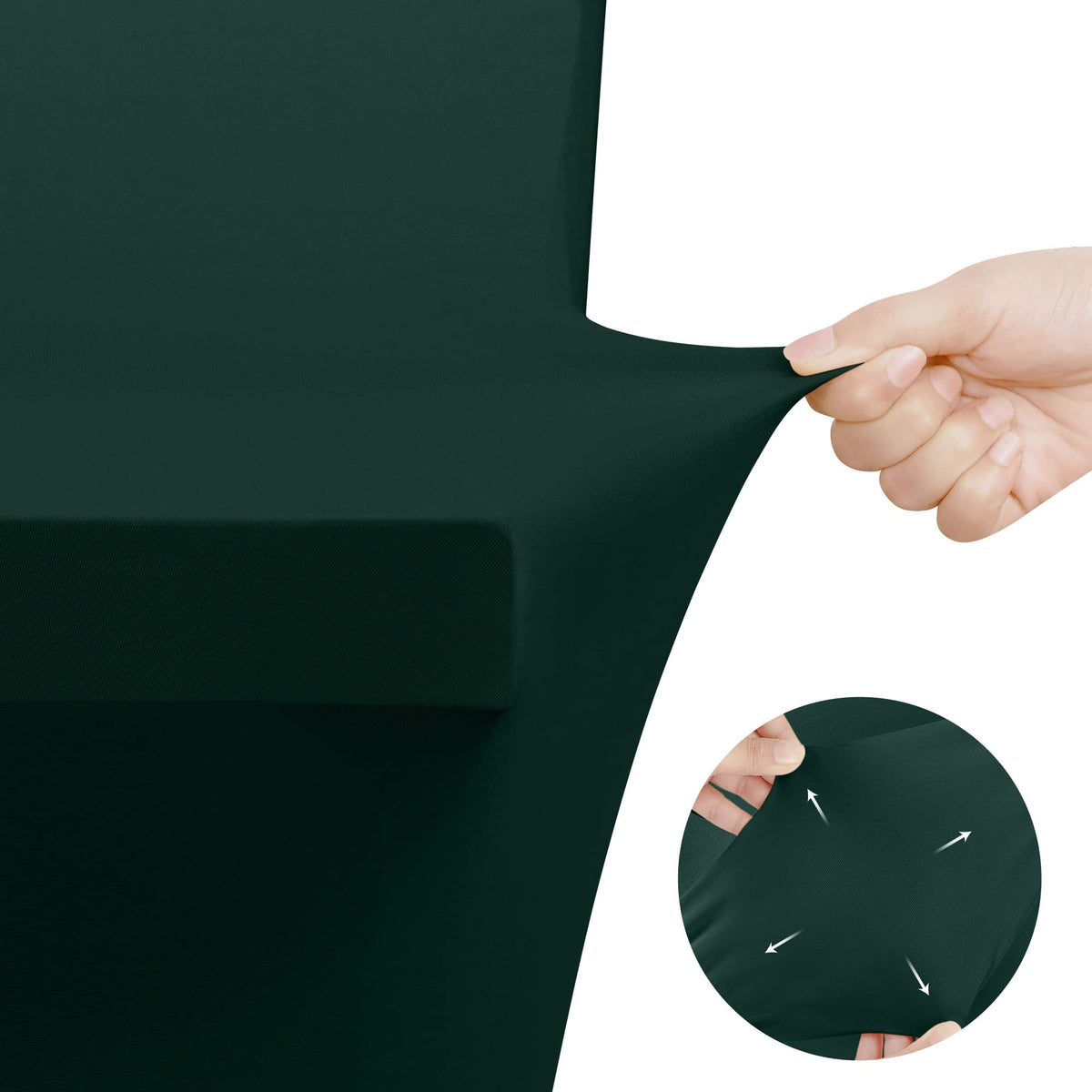 Utopia Kitchen 6ft cover is machine washable for quick, easy cleanup.