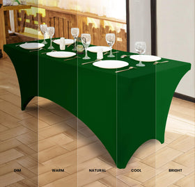 Utopia Kitchen 6-foot tablecloth with reinforced leg pockets for a tight fit