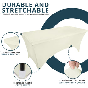 Simulated spills demonstrate stain resistance while maintaining a smooth, professional surface