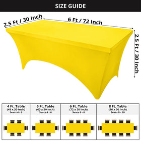 Utopia Kitchen spandex tablecloth stretch fabric closeup showing durable material.