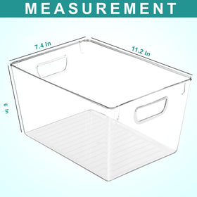 Utopia Kitchen square-design storage bin for efficient pantry organization and space saving.