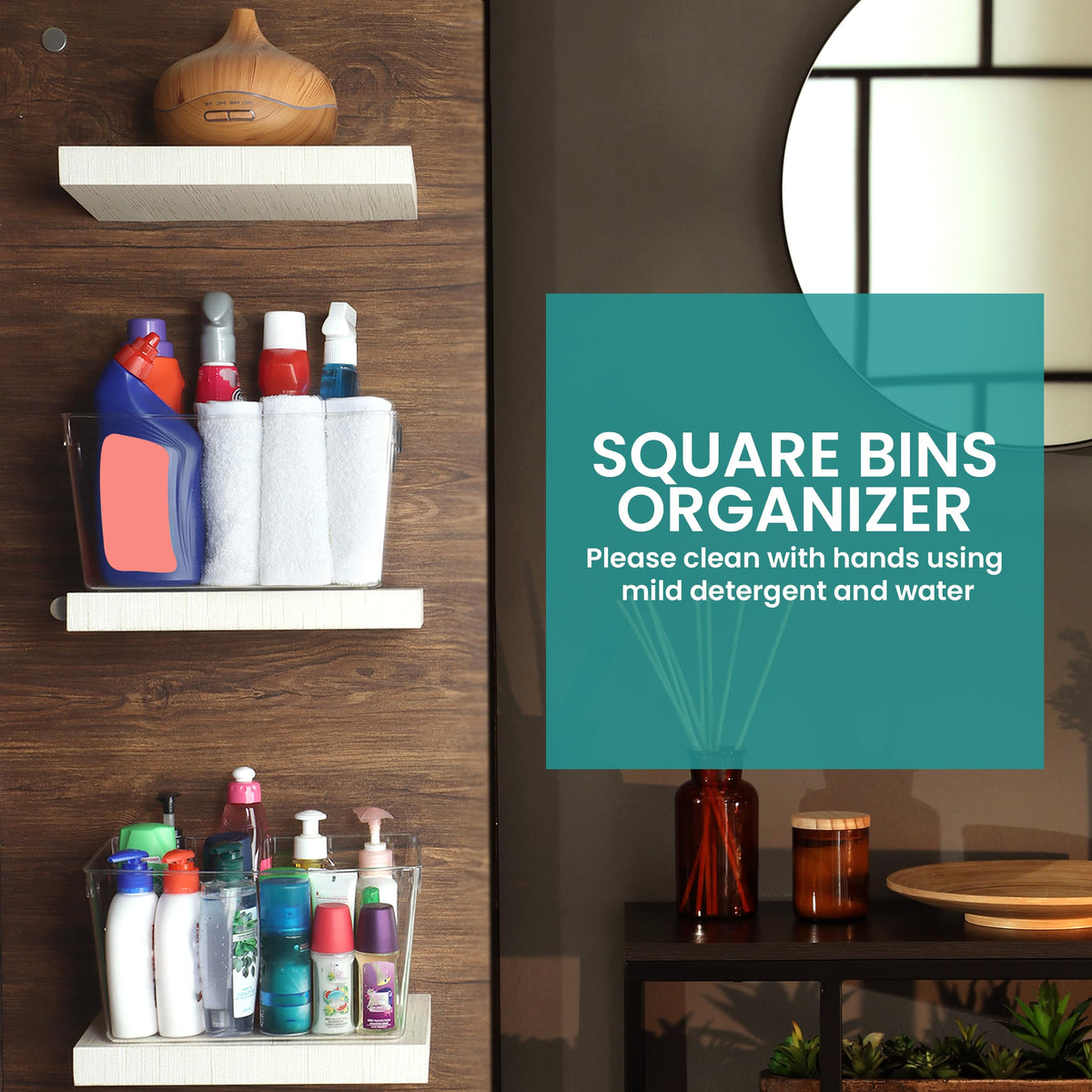 Utopia Kitchen stackable pantry containers maximize vertical space and reduce clutter.