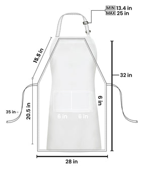 Utopia Kitchen unisex adjustable neck strap apron, comfortable fit for cooks
