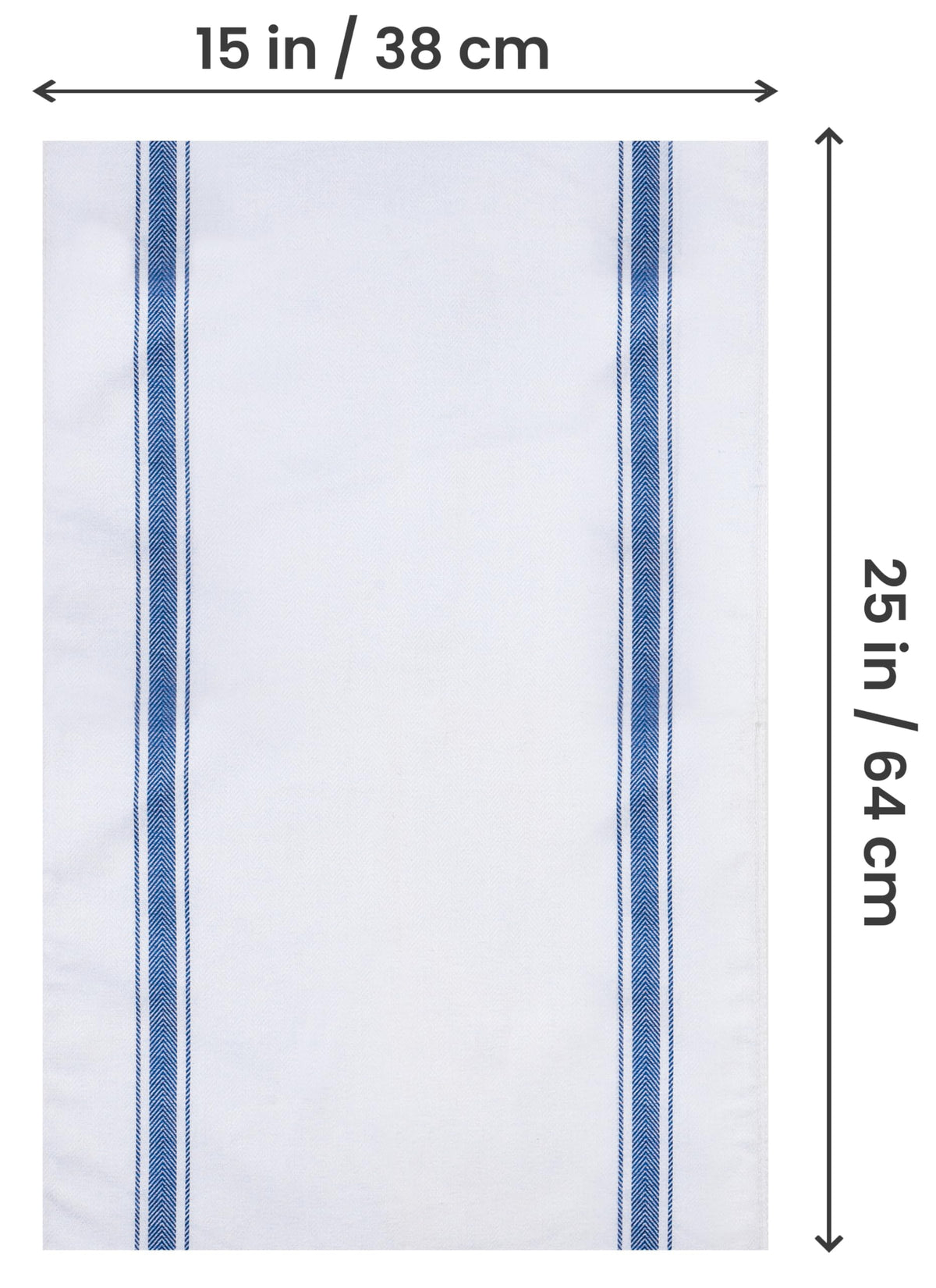 Utopia Towels made of 100% cotton with a durable, absorbent weave.