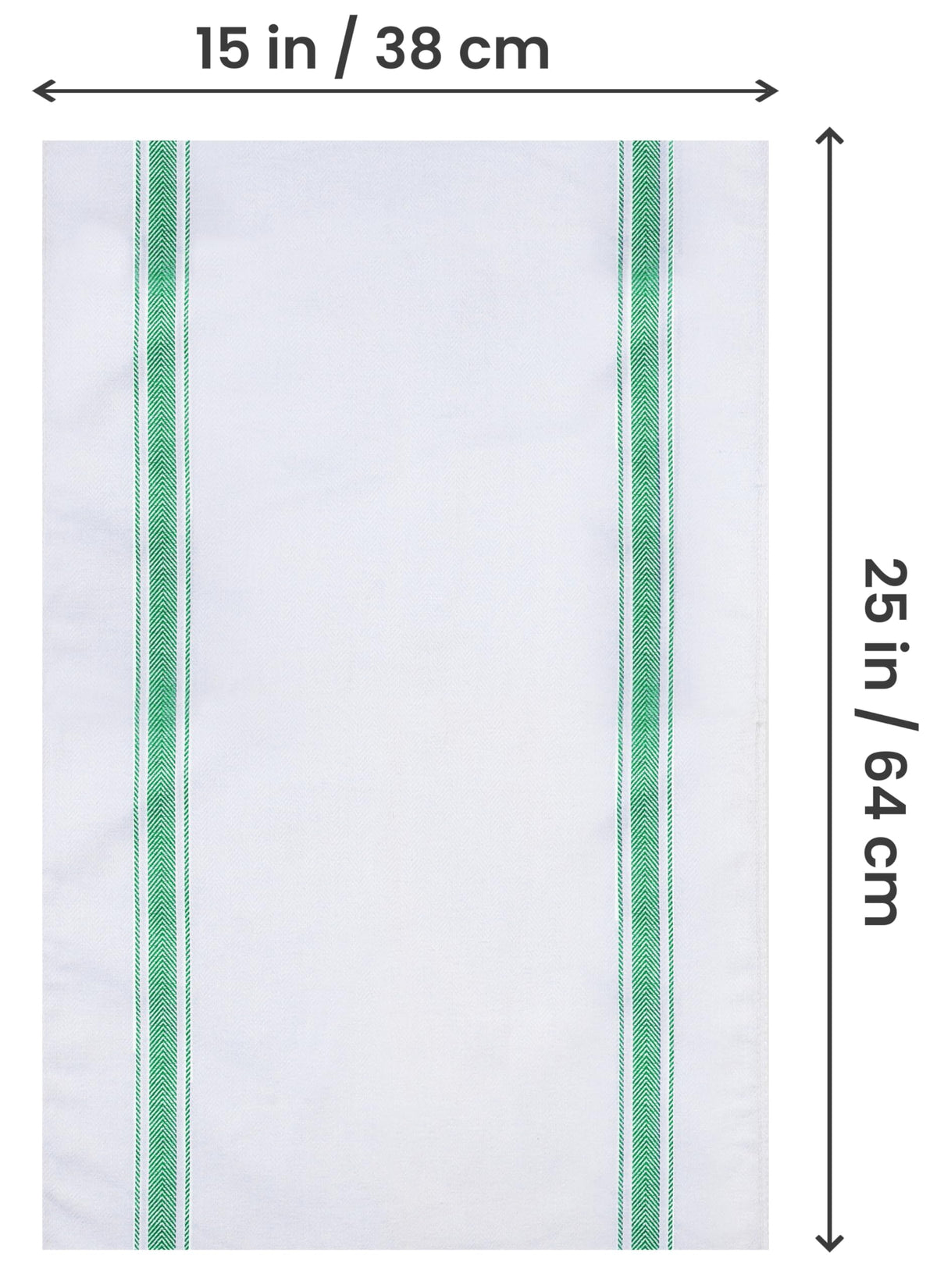 Utopia Towels lint-free performance prevents fibers on glassware