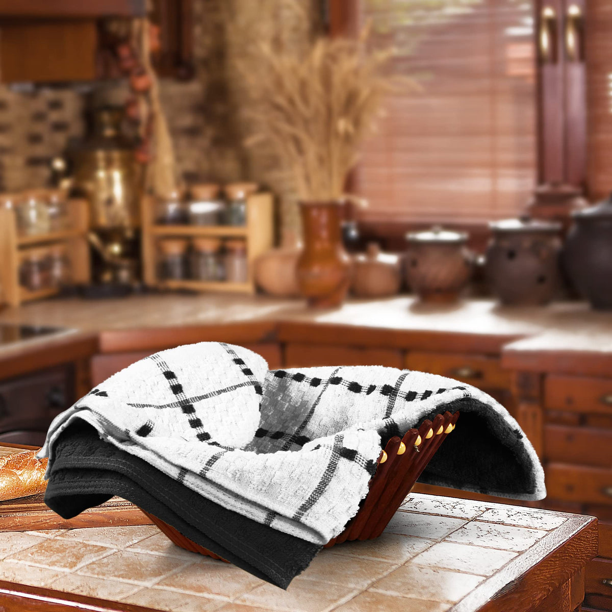 Utopia Towels multi-purpose tea and bar towel for kitchen and beyond.