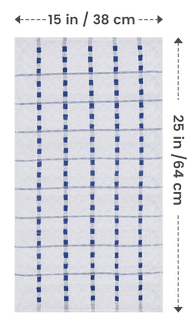 Utopia Towels navy towels featuring classic dobby weave for style and durability.