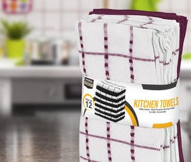 Utopia Towels versatile tea and bar towels for kitchen tasks.