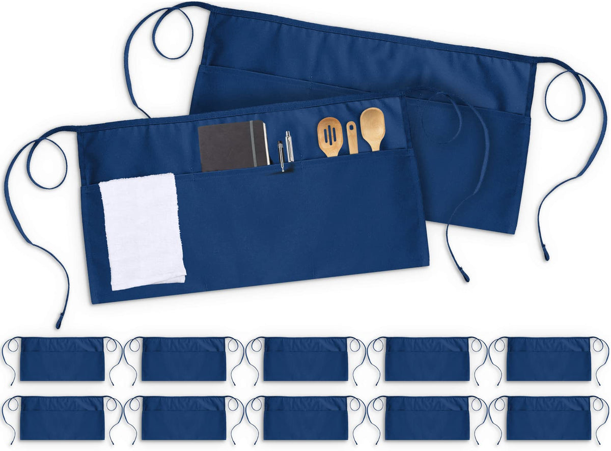 Utopia Wear multipurpose blue apron suitable for kitchen and bar tasks