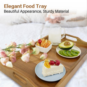Utoplike Acacia Bed Tray Table ideal for multipurpose home use and gifting.