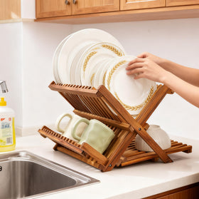 Utoplike foldable design demonstrates space-saving practicality on compact countertops.