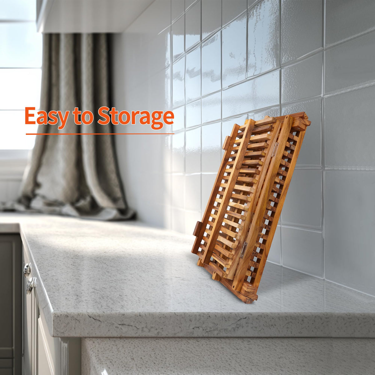Utoplike space-saving kitchen organizer suitable for dorms and RVs.