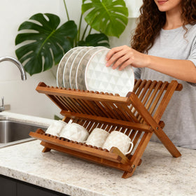 Open-drain design of the Utoplike rack promotes faster drying