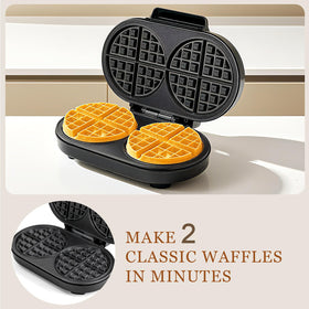 UVFAST easy-cleanup finish with minimal effort after delicious waffles.