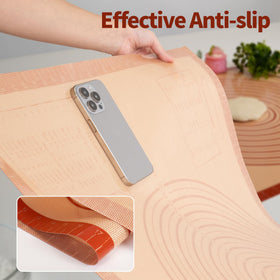 UWILLION silicone pastry mat dishwasher safe for quick cleanup