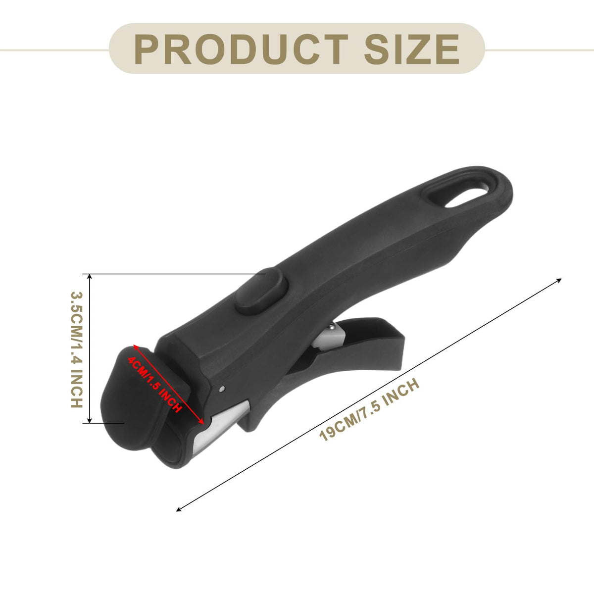 uxcell detachable pot-handle with universal fit for most cookware