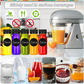 UZLU labeled bottles enable quick drink identification at a glance.