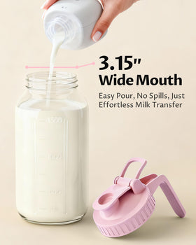 VA1KENE ergonomic handle provides comfortable pouring and handling.