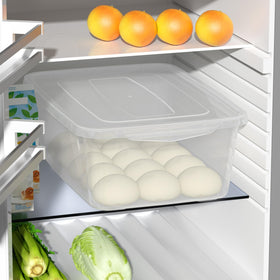 Vababa 16L pizza dough proofing box reusable storage for dough, meats, or vegetables.