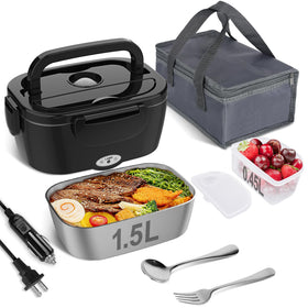 Vabaso Electric Lunch Box in daily use for warm, home-style meals on the go.