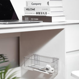 Vacane easy-installation step showcasing press-to-secure adhesive.
