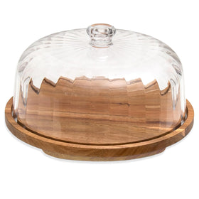 Vacream cake stand with lid and 12-inch dome for elegant serving