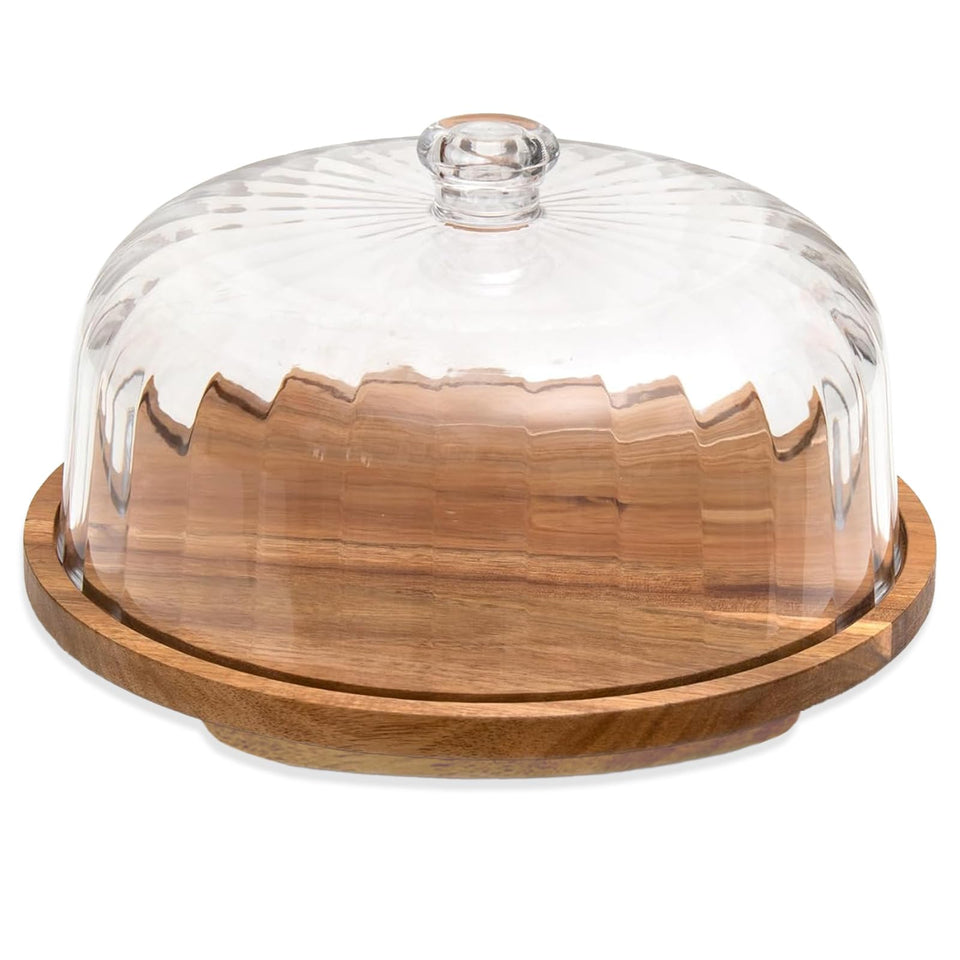 Vacream cake stand with lid and 12-inch dome for elegant serving