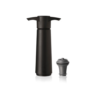 Vacu Vin Original Wine Saver on bottle with airtight stopper preserving wine aroma