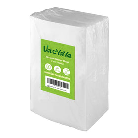 VacYaYa 100-quart bags with embossed channels for a strong vacuum seal.