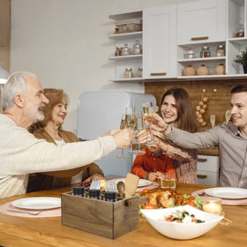 VaeFae durable acacia wood construction for daily countertop use