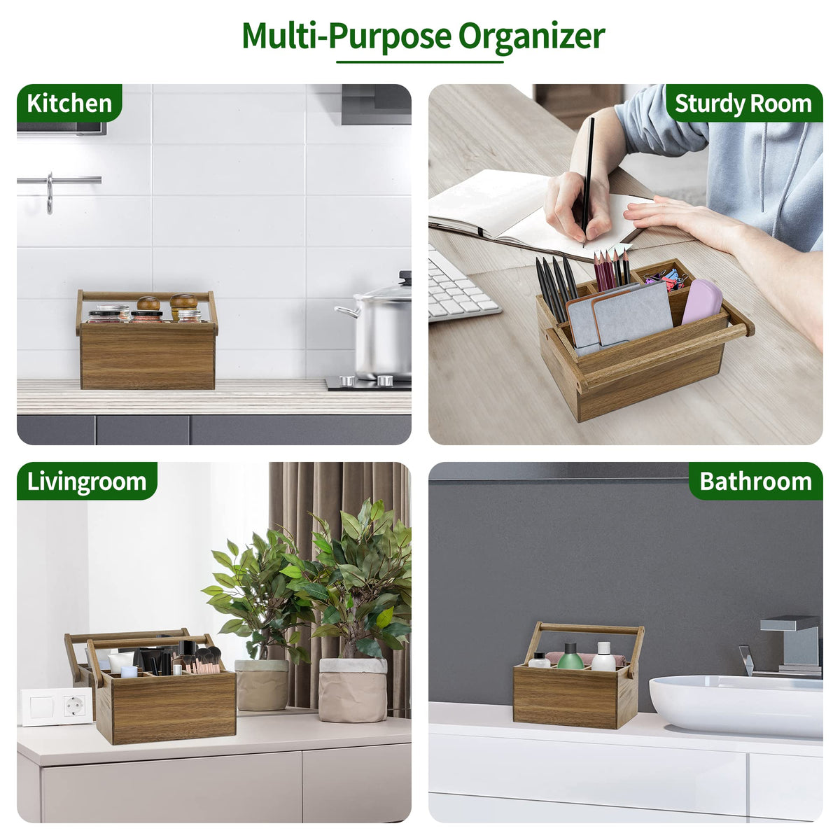 VaeFae portable organizer suitable for desk, vanity, or bedside setups