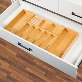VaeFae versatile kitchen organizer helps drawers stay tidy and efficient.