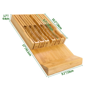 VaeFae plus-slot accommodates a knife sharpener for convenient maintenance.