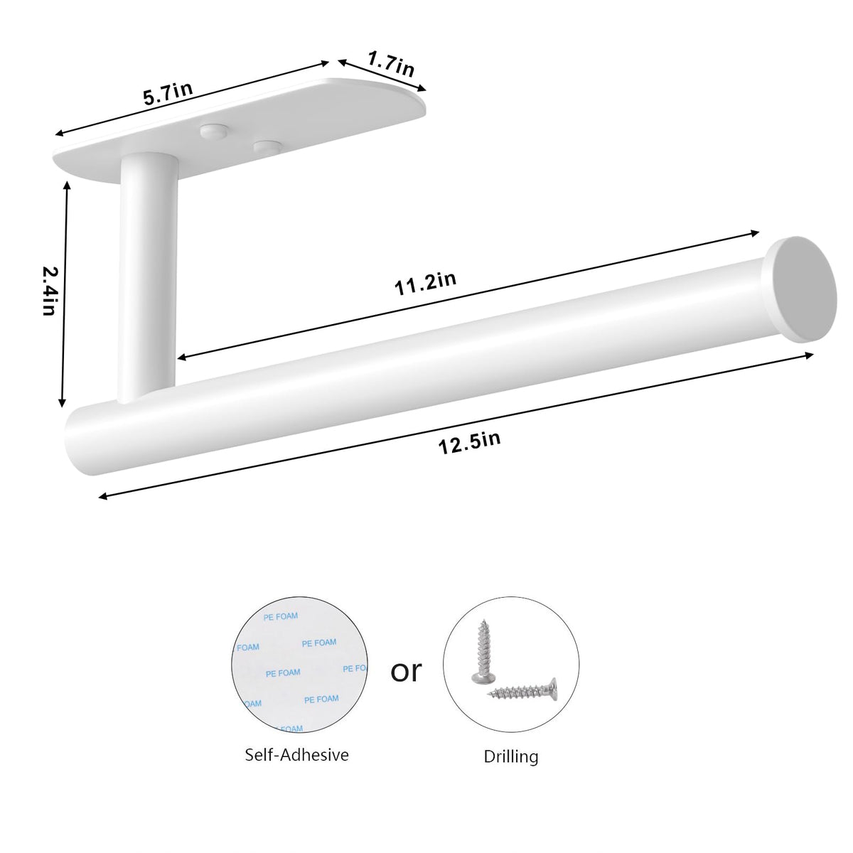 VAEHOLD adhesive installation on a smooth surface demonstrates fast mounting.