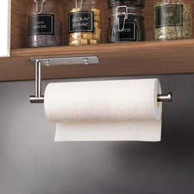 Compact kitchen and bathroom organizer by VAEHOLD keeps towels accessible.