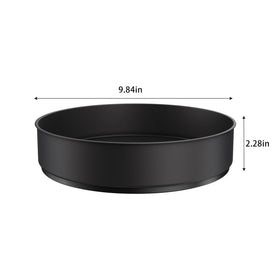 VAEHOLD Lazy Susan with rimmed edge prevents items from slipping off.
