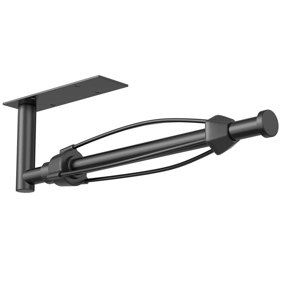 VAEHOLD under-cabinet paper towel holder on a smooth surface keeps towels within easy reach