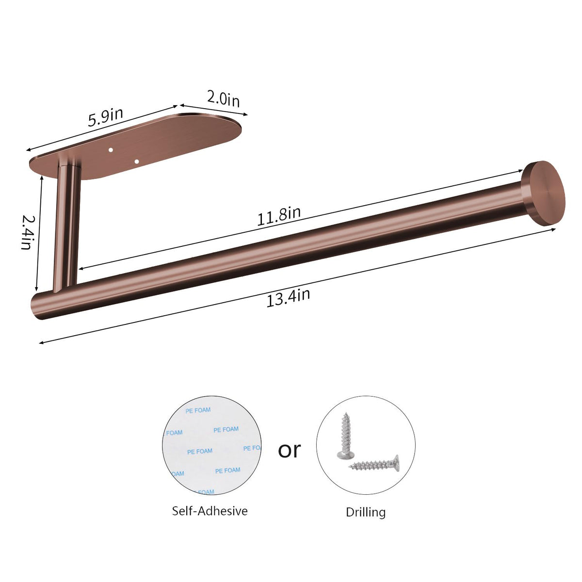 VAEHOLD stainless steel back plate with rustproof finish for durability.