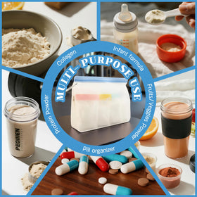 VAGANTH versatile containers suit powders vitamins and liquids